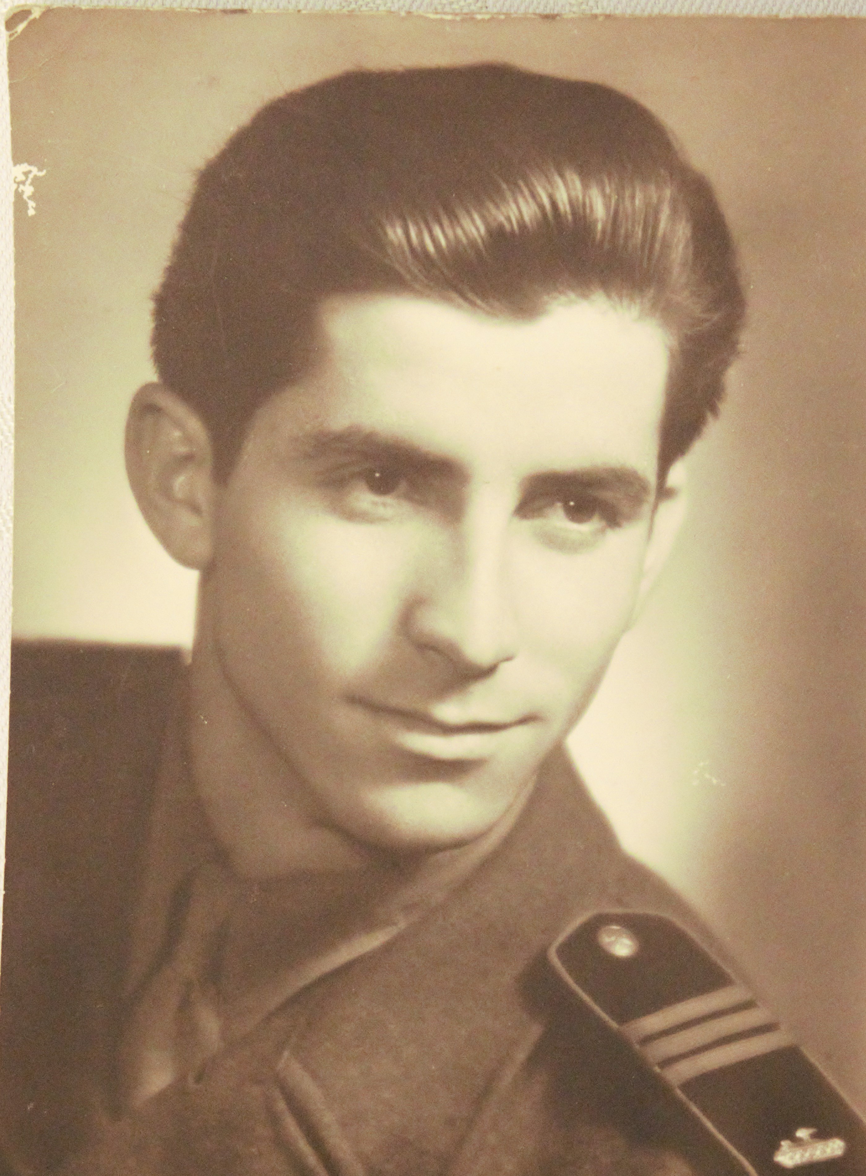 Josef Mišák na vojně, 1951