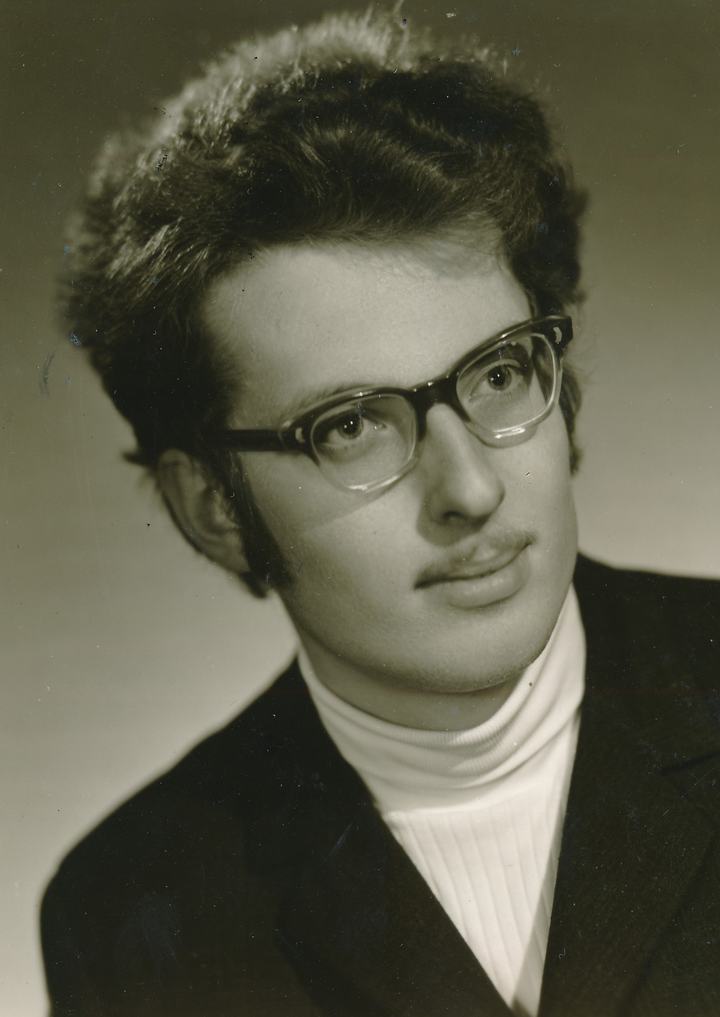 Jaroslav Kraus's high school graduation photo, 1969
