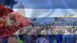 Protesty na Kubě. Zdroj: Post Bellum