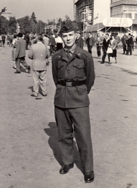 In the army, 1963