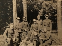 Finanční stráž na hranicích v Kunštátě, 1938