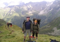 Petr and Věra Náhlíkovi in the Alps (2013)