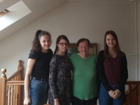 Anežka Krejzová, Magdaléna Studená, Marcela Míková and Anna Kulštejnová