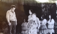 V divadelní hře Toman a lesní panna, 1968