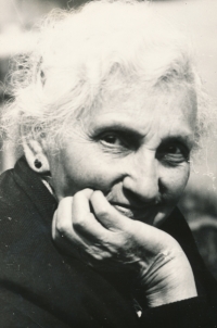 Augusta Weissová, a great-aunt of the witness in 1960s