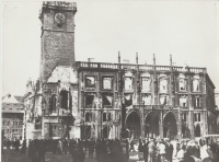 Prague uprising - the Old Town Hall