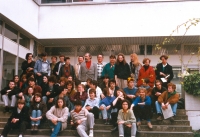 Studenti „Hollarky" v roce 1988 ve Francii