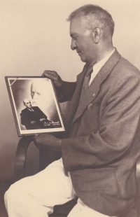 Gustav's grandfather Šubrt (1947)