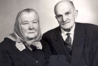 Jan Irving's parents - mother Marie and stepfather Josef, photographed in 1970