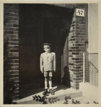 Augustin on September 2, 1945 - the first school day