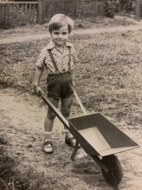 Markus Rindt as a child