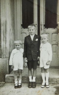 Siblings Miroslav, Vojtěch and Rostislav Frantíkovi 