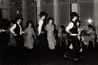 Montana country dance group, Nová Paka, late 1980s