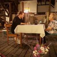 Natáčení vzpomínek Květy Dvořákové v Huti Jakuba skláře v Tasicích, 28. června 2019, foto: Marie Milichovská