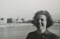Eva Kamrlová in Bratislava, 1968