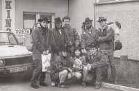 With the Montana country group at the Porta festival, early 1990s