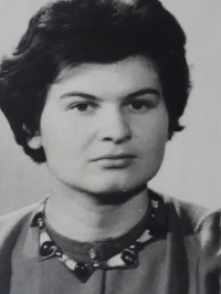 Milena Jelinek v mladosti, cca 1959