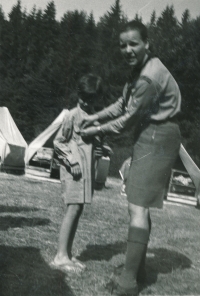 Na táboře v Kolodějích, 1970