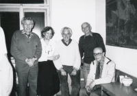 The Junák/Scout executive council. 1990 