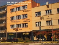 Contemporary photo of the house in Zlín where the family of Jaroslav Schön lived during the war 