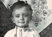Milan Blažek as a small kid, around the year 1963
