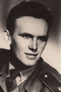 Antonín Pavel Kejdana in the army in 1953