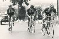 National Team Championship in 100 km in 1976 (Jiří Daler on left)
