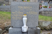 Hrob plukovníka Zdeňka Vltavského v Ledči nad Sázavou. Foceno při 120. výročí jeho narození