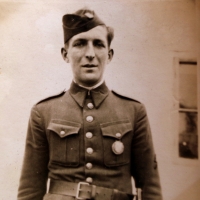 Manžel Marie Veselé v uniformě prvorepublikové armády