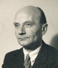 Otec Vladimíra Grégra v roce 1945