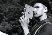 Roman Fürst as an amateur cameraman