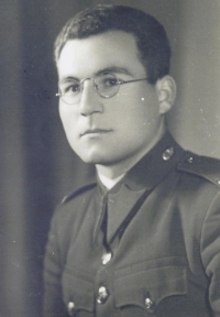 His father, Albín Jajtner, 1938