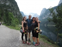 Witness with the family in Ferraty Gosausee, Switzerland 2019