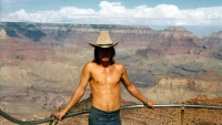 Jiří Barteček na snímku v Grand Canyon / 1977