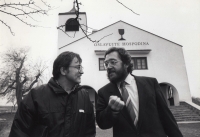 Zdeněk Bárta and Milan Gryndler in 1980s