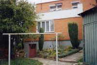 Half-house at Letná in Zlín, where the witness lived between 1957 and 2005