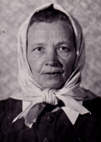 Rozálie Baletková; around 1945