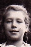 Božena Juroušková, around 1940