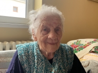 pamätníčka Paulína Dubeňová dnes ako 97 ročná