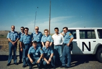 S kolegy z mise v Iráku, 1996-1997