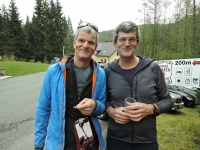 Brothers Jan and Tomáš at the common trip to Ostrý in 2019