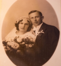 Wedding photo of the parents
