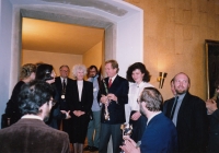 Hana Junová, Olga Havlová, Václav Havel, Markéta Junová, Světový kongres rodinné terapie, 1991