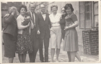Henry David v Lobči, 1969 (Míla Bendová, Jiřina Knoblochová, Lucek Benda, HD, Marta Petrusová, Slávka Patočková, Hana Junová)