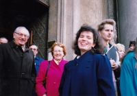 Stan Flache, Edith Morgan, Markéta Junová, Světový kongres rodinné terapie, 1991