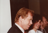Václav Havel a Markéta Junová, Světový kongres rodinné terapie, 1991