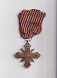 Czechoslovak war cross 1939, awarded in 1946
Ing. Nikolaj Lastovecký - great uncle
Died fighting on a barricade, Prague, 7th May,1945