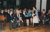The Olga Havel Award - an award for an outstanding implementation of several projects (Czech Union of Visually Challenged), 1997 