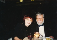 Lidmila Lamačová with Ivan Havel, around 2000