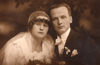 Josef a Jaroslava Kunertovi, 1927